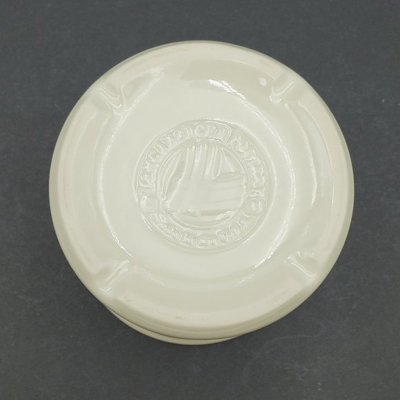 Longaberger Pottery Woven Traditions Ivory 1 Pint Salt Crock - Picture 4 of 5